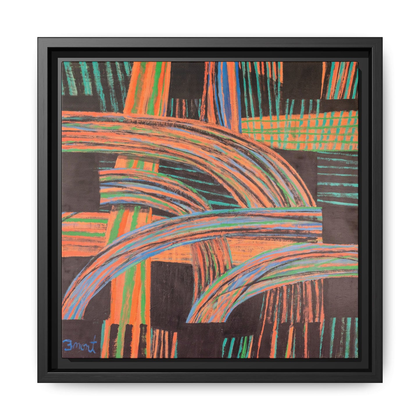 Colorful Abstract by Monte Dean