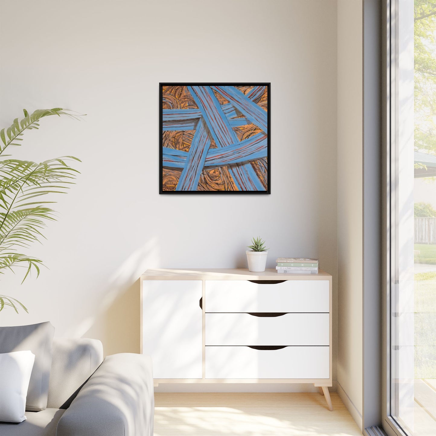 Abstract Wall Print on Canvas