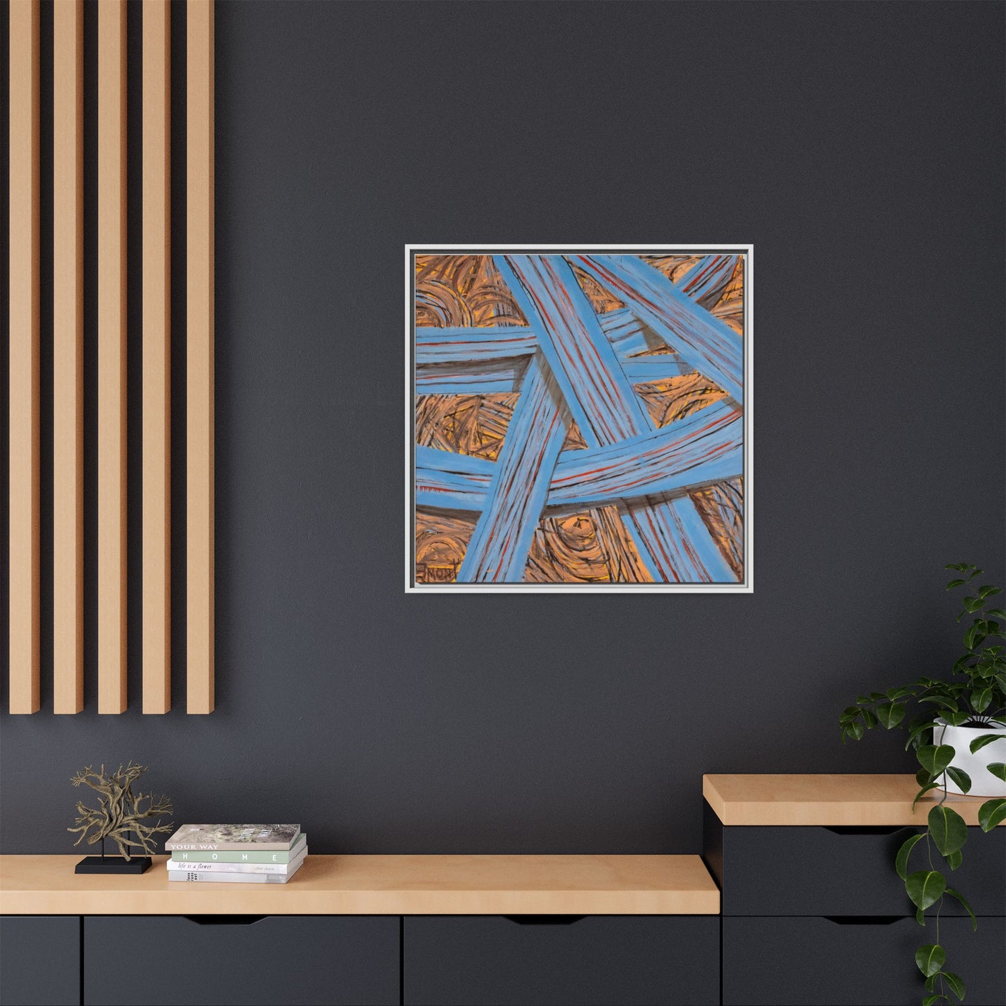 Abstract Wall Print on Canvas