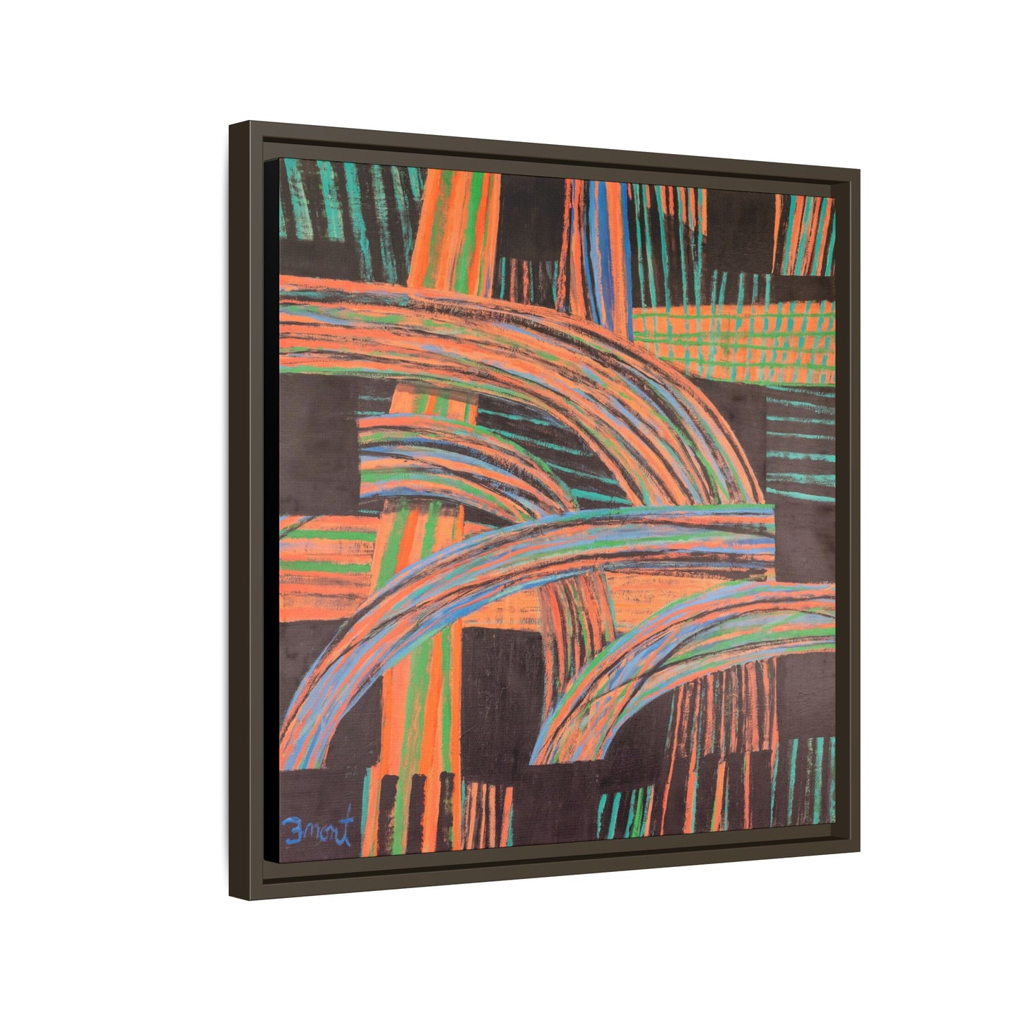 Colorful Abstract by Monte Dean