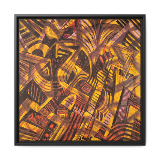 Bold Colorful Abstract Contemporary Art Print