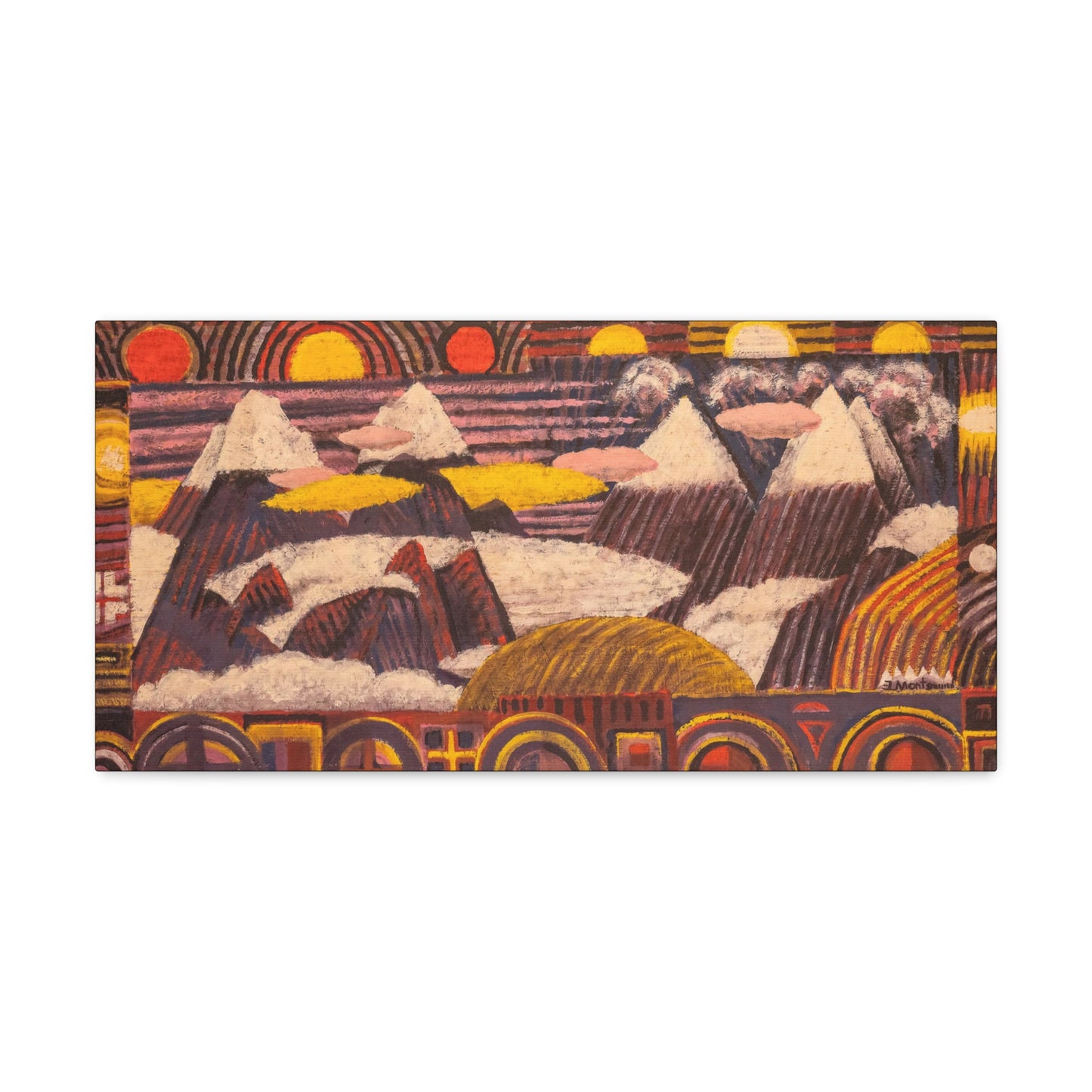 Abstract Landscape Art Print