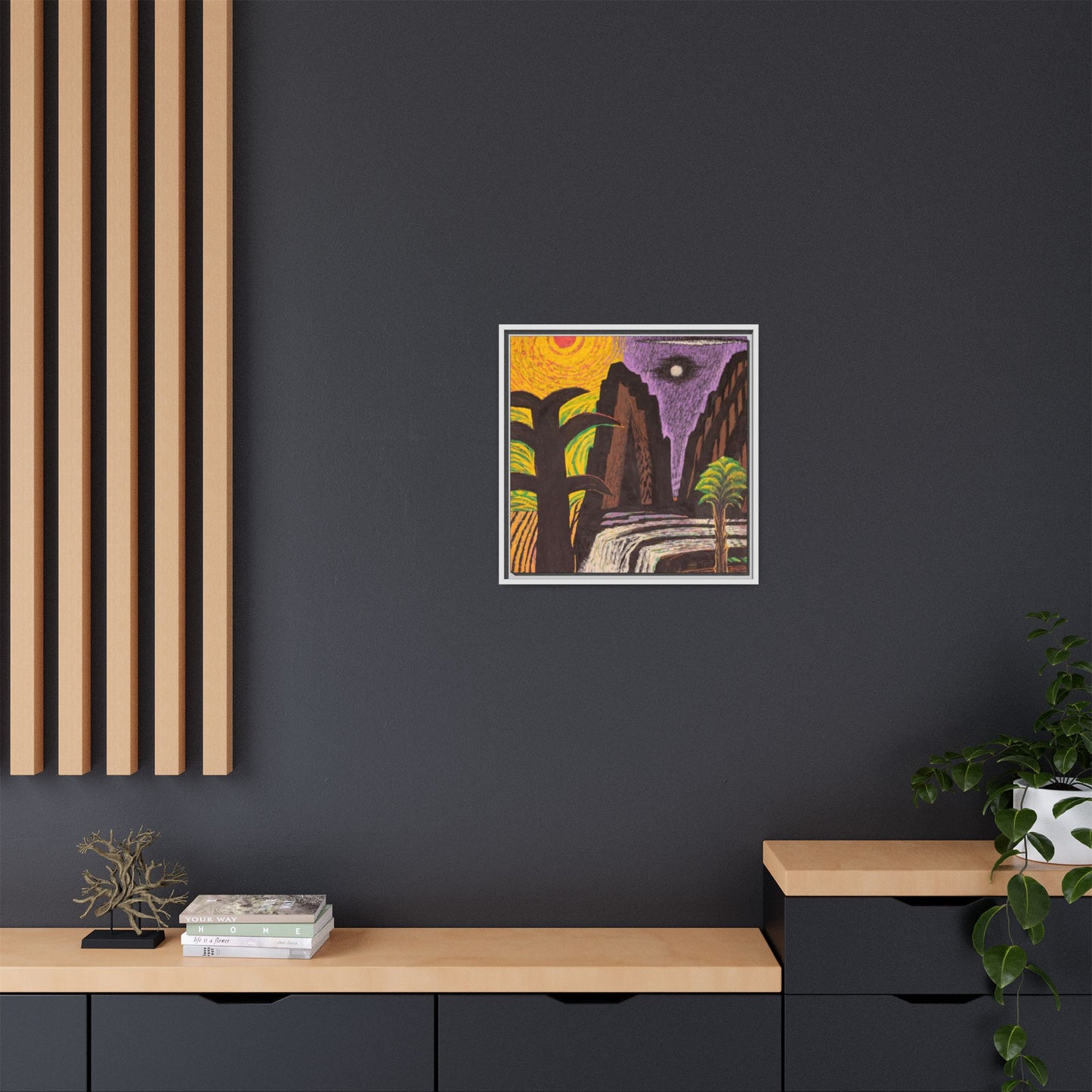 Abstract Landscape Print