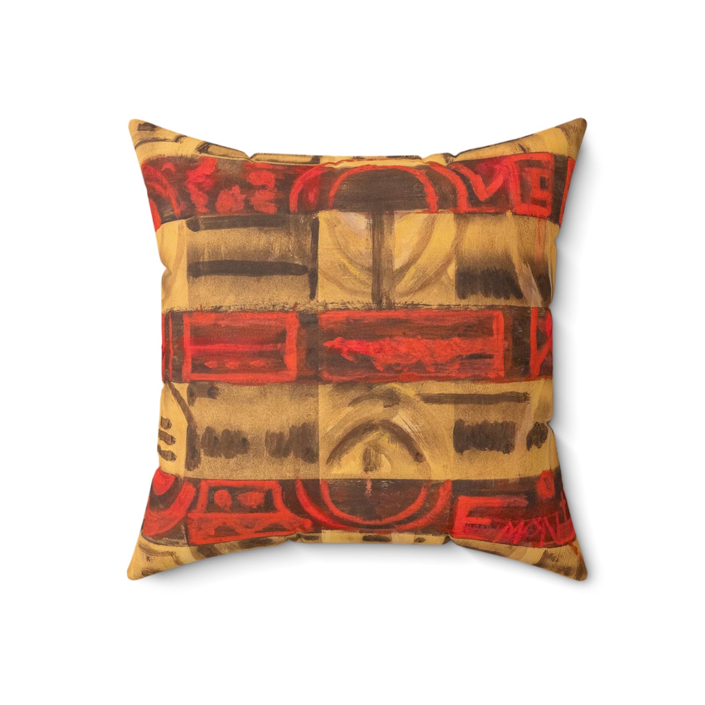 Spun Polyester Square Pillow