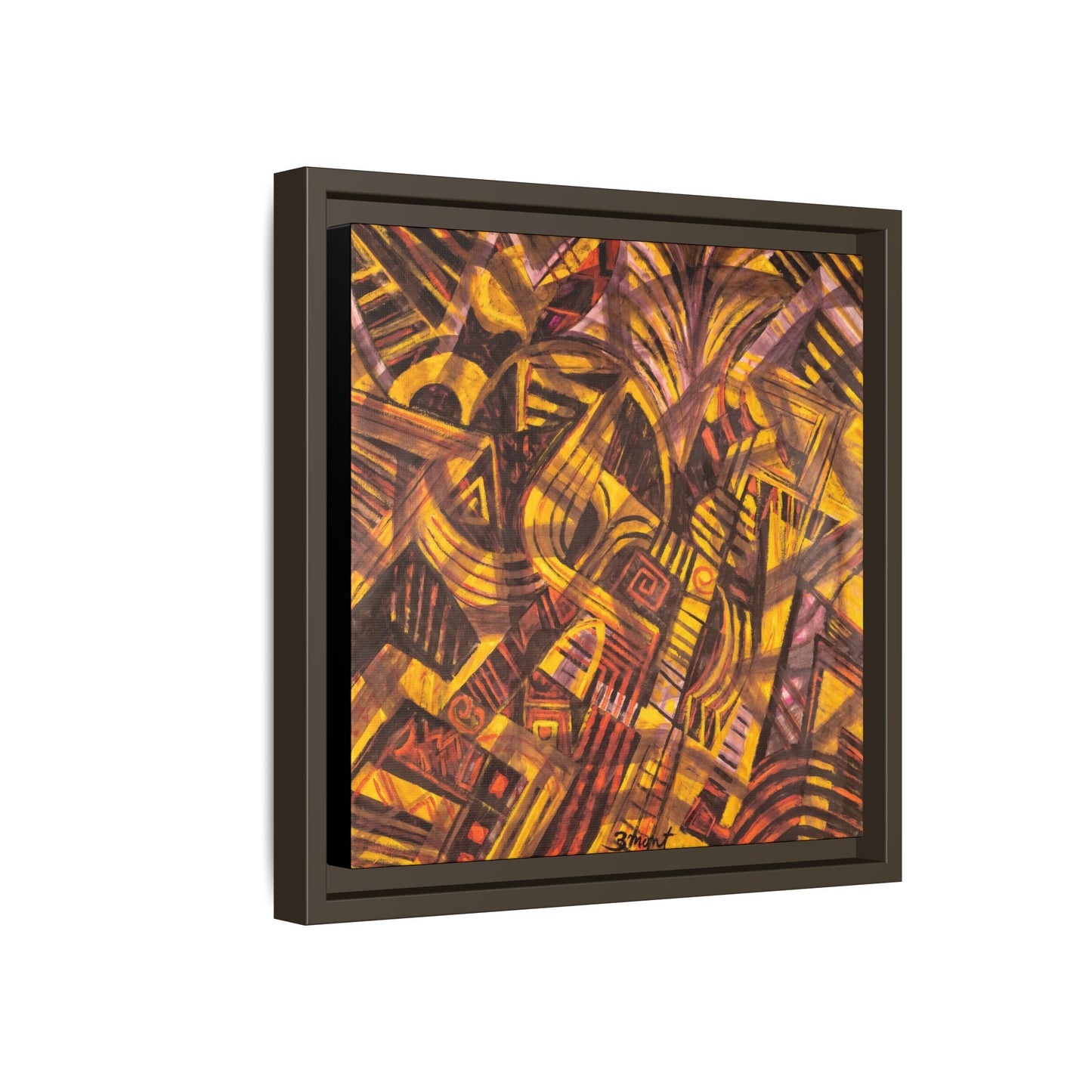 Bold Colorful Abstract Contemporary Art Print