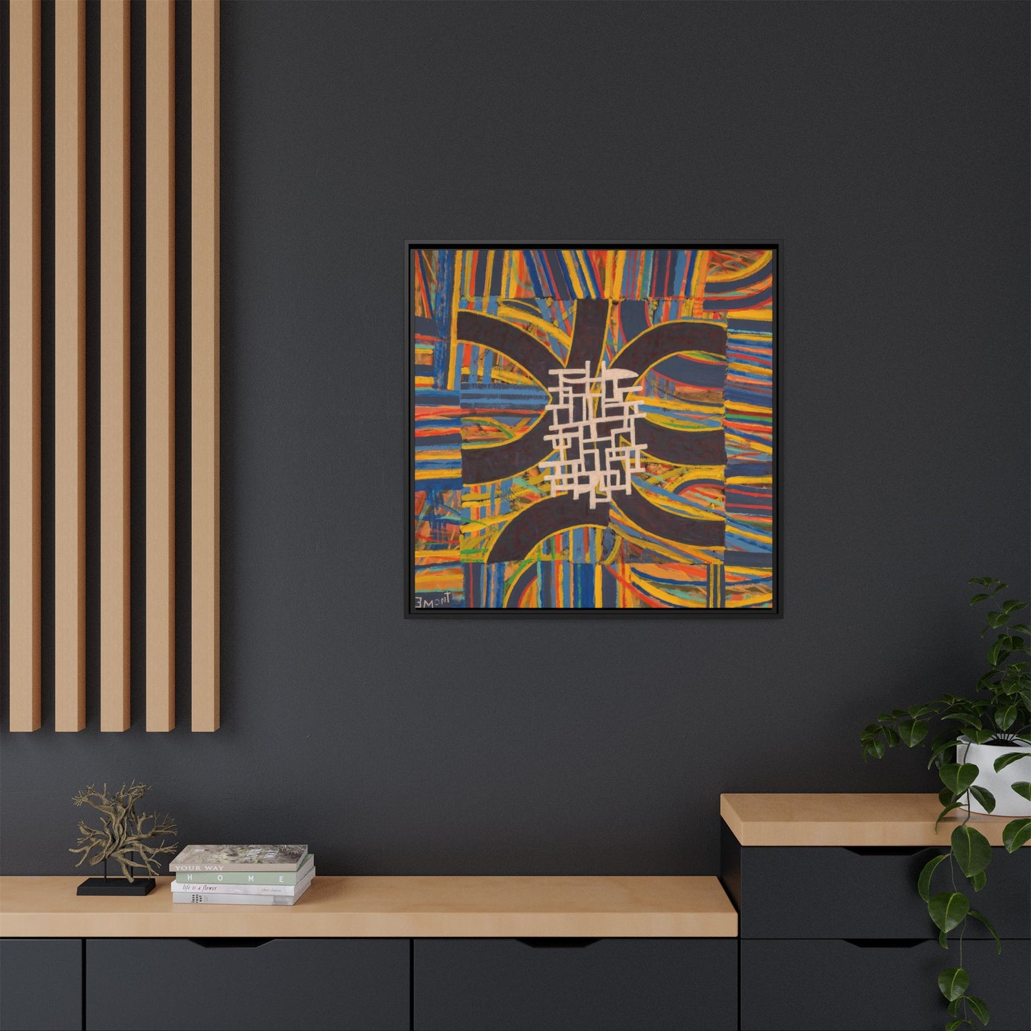 Large vibrant wall Art