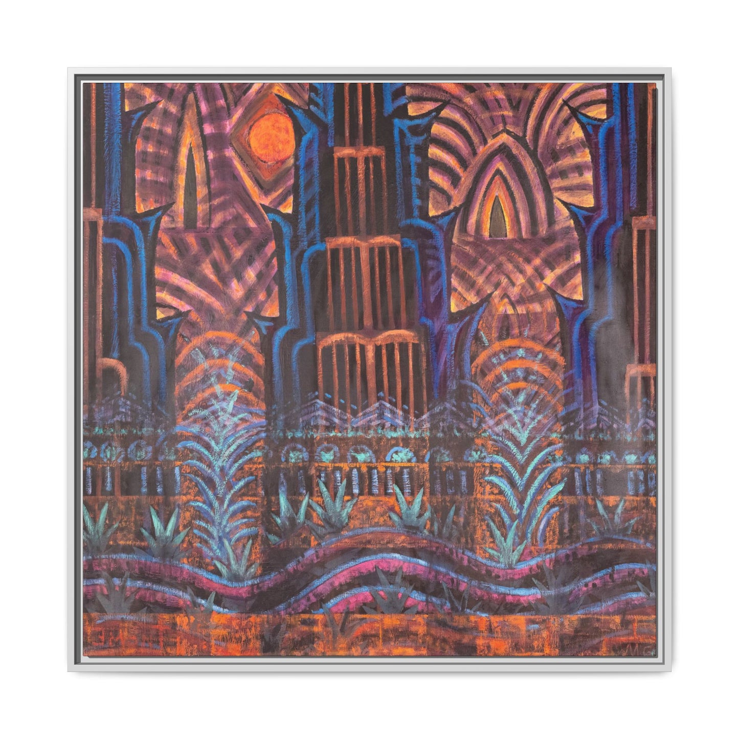 Vibrant Abstract Art