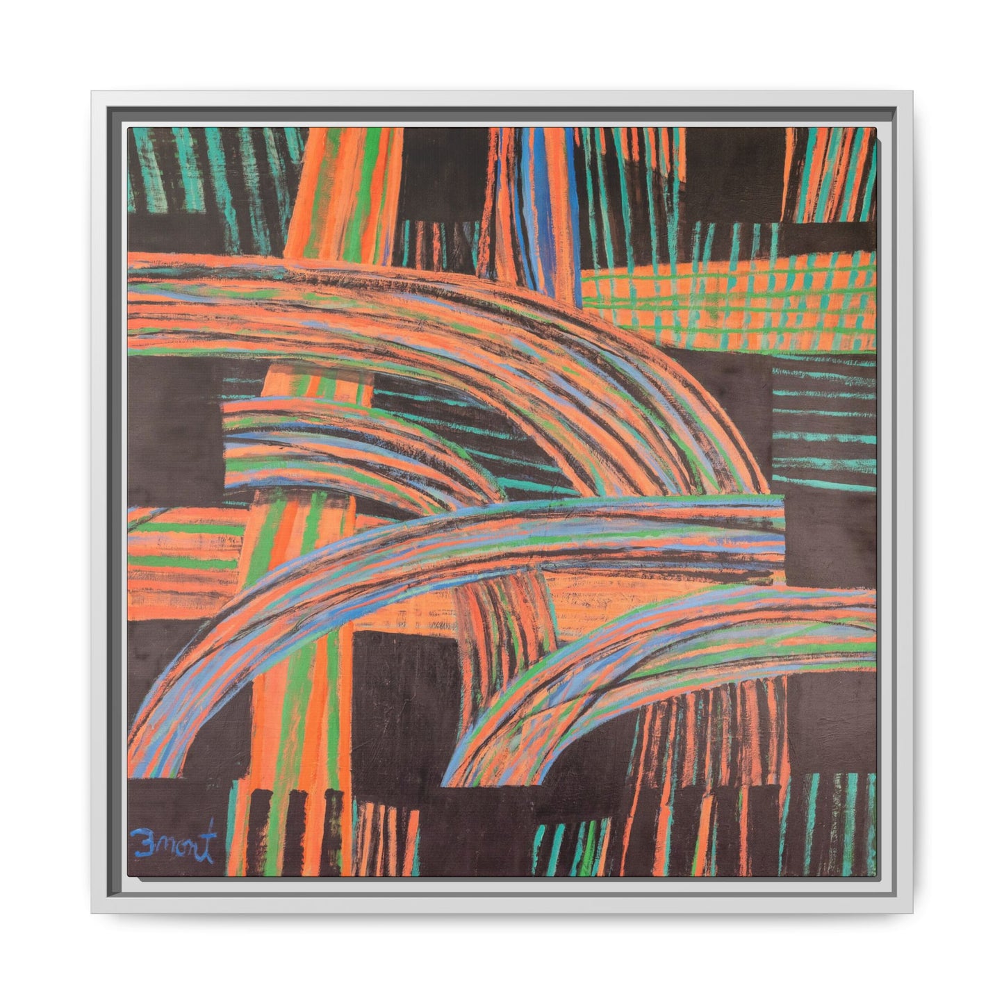 Colorful Abstract by Monte Dean