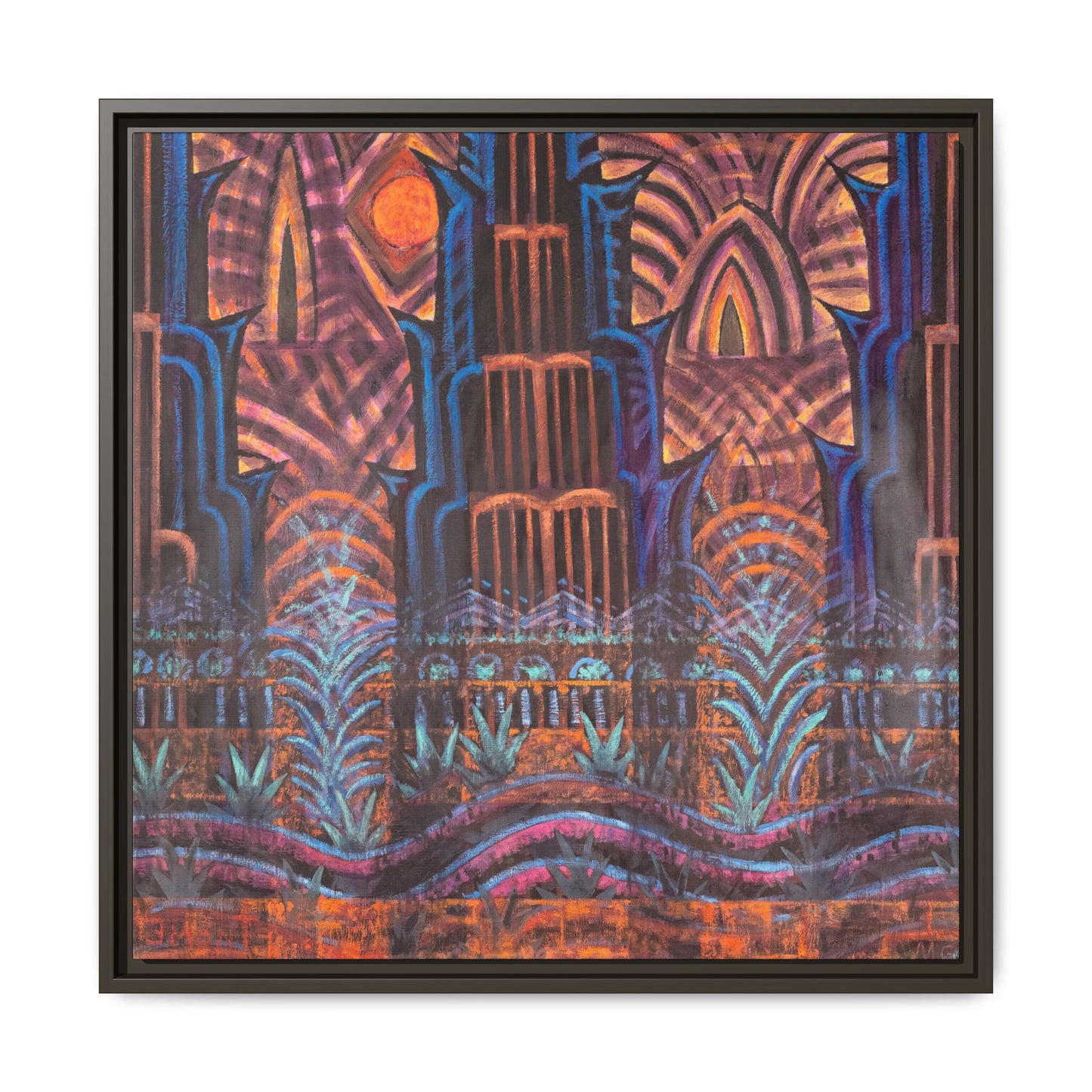 Vibrant Abstract Art