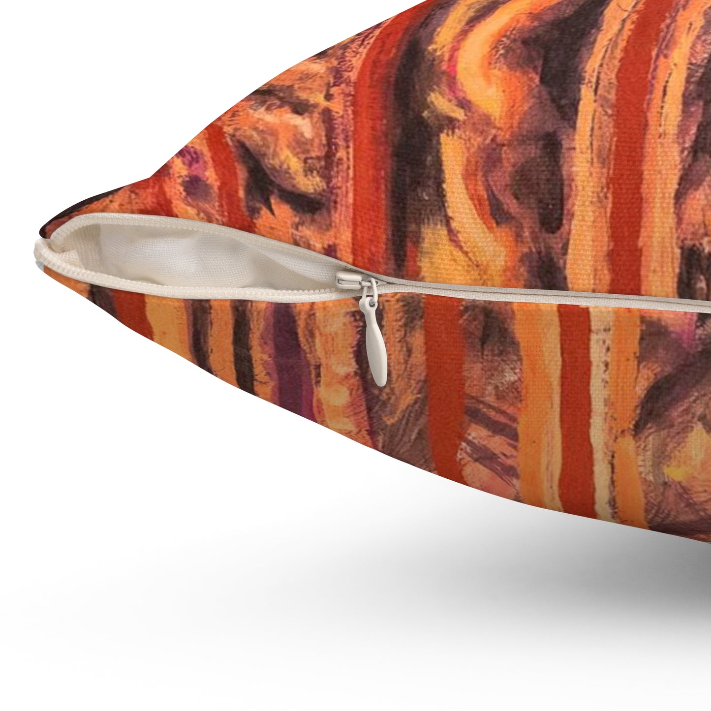 Spun Polyester Square Pillow