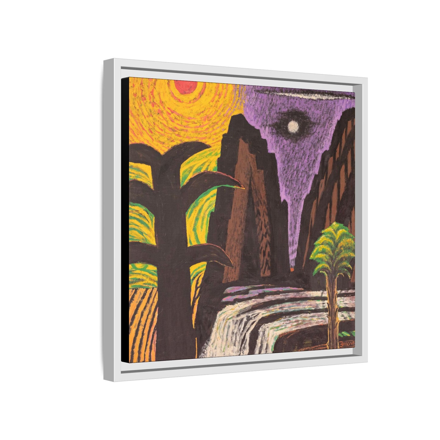 Abstract Landscape Print