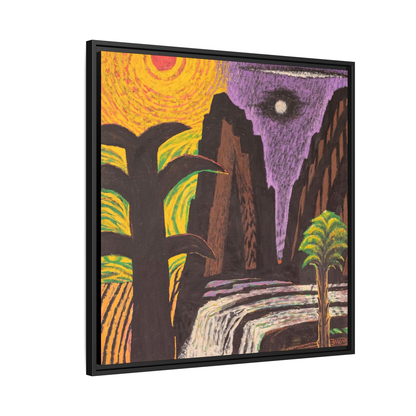 Abstract Landscape Print