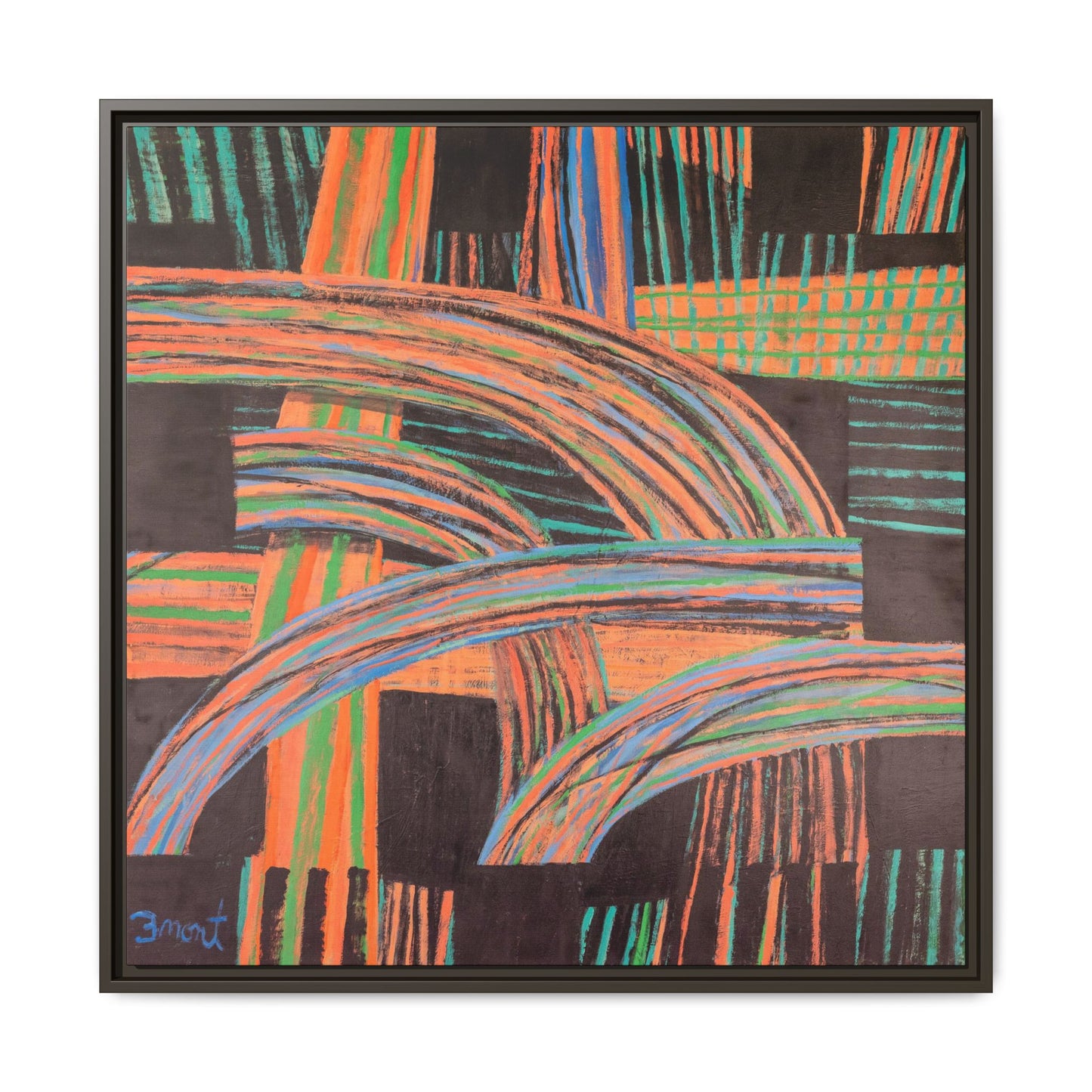 Colorful Abstract by Monte Dean