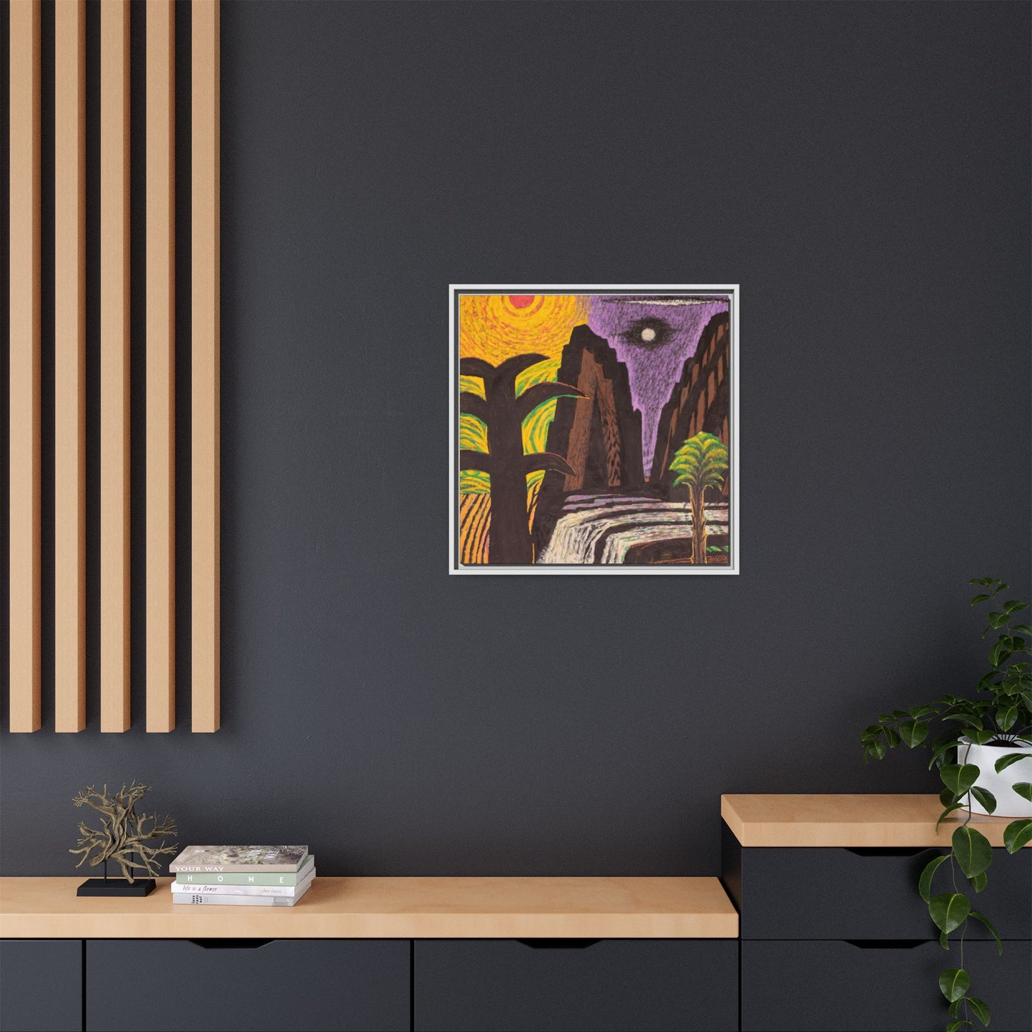 Abstract Landscape Print