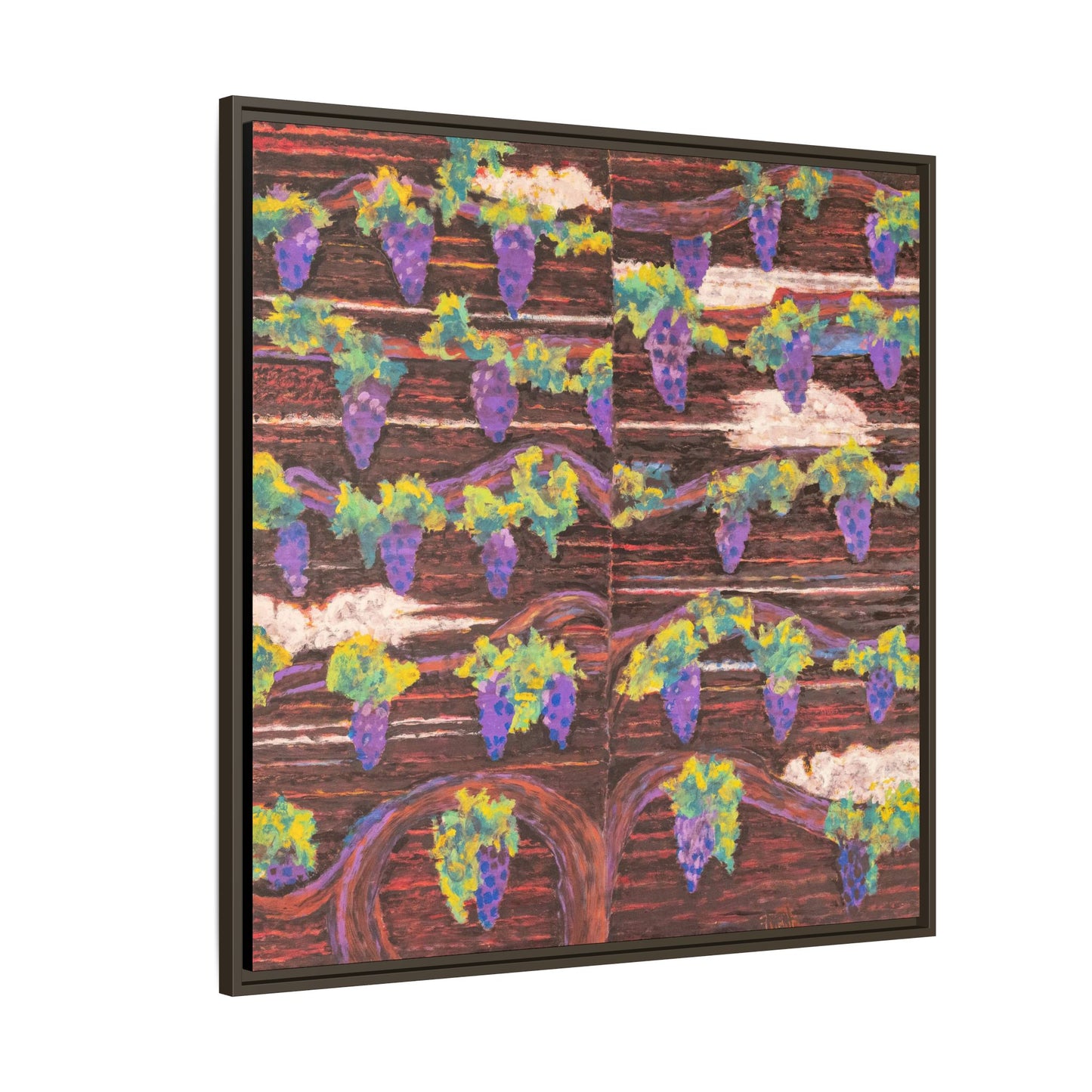 Wine Grapes Art Print