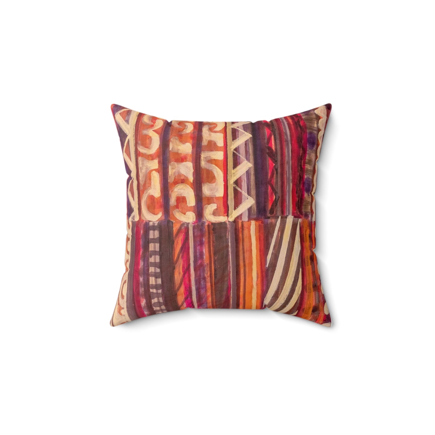 Spun Polyester Square Pillow