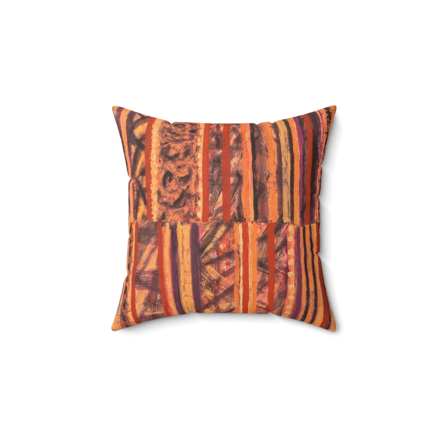 Spun Polyester Square Pillow