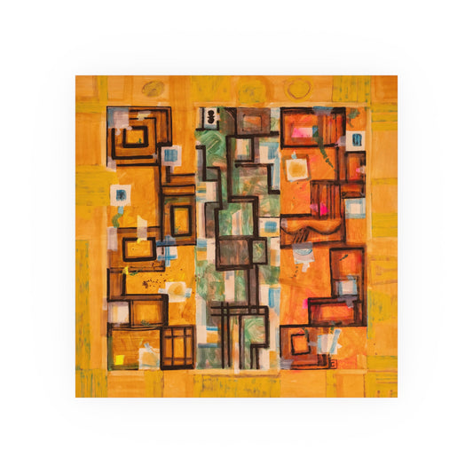 Colorful Abstract Art Poster, Vibrant Wall Decor, Artistic Home Decoration, Unique Gift Idea, Modern Art Print