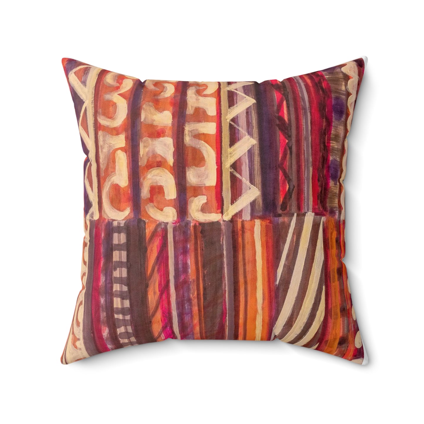 Spun Polyester Square Pillow