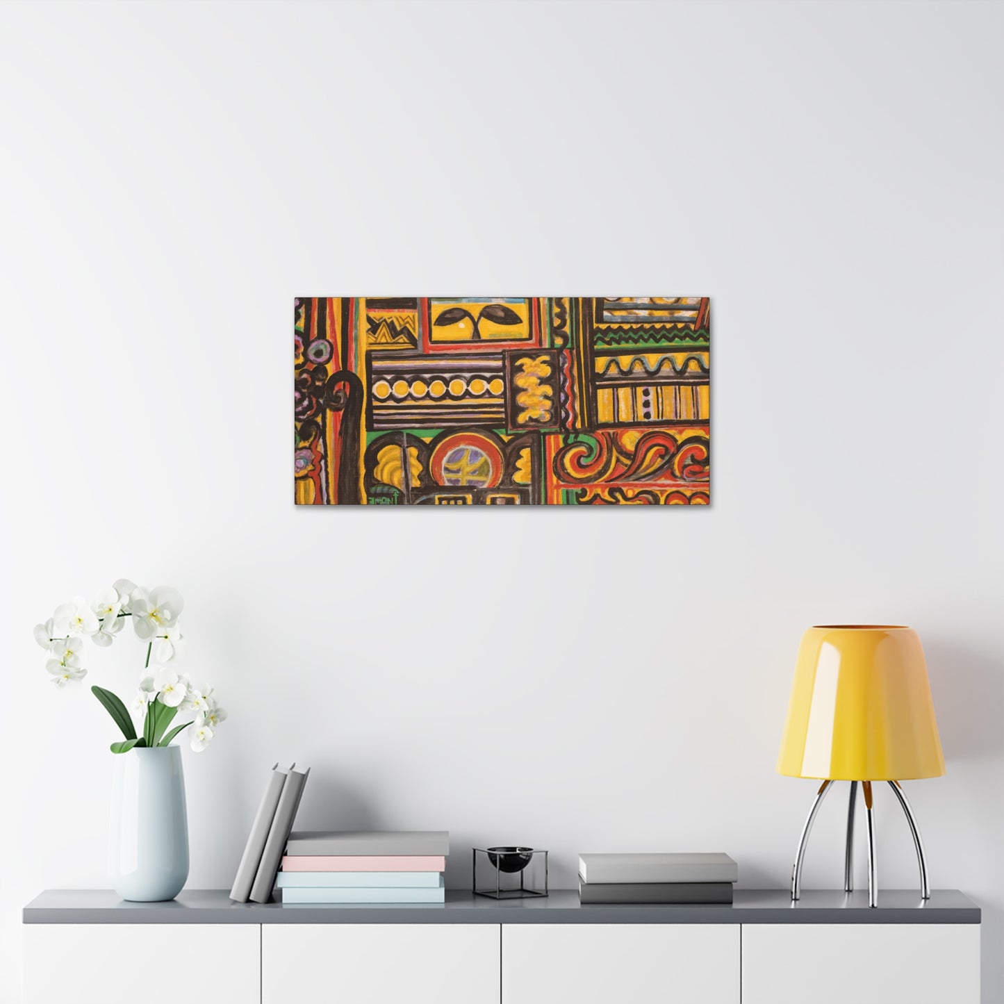 Colorful and Bold Abstract Print