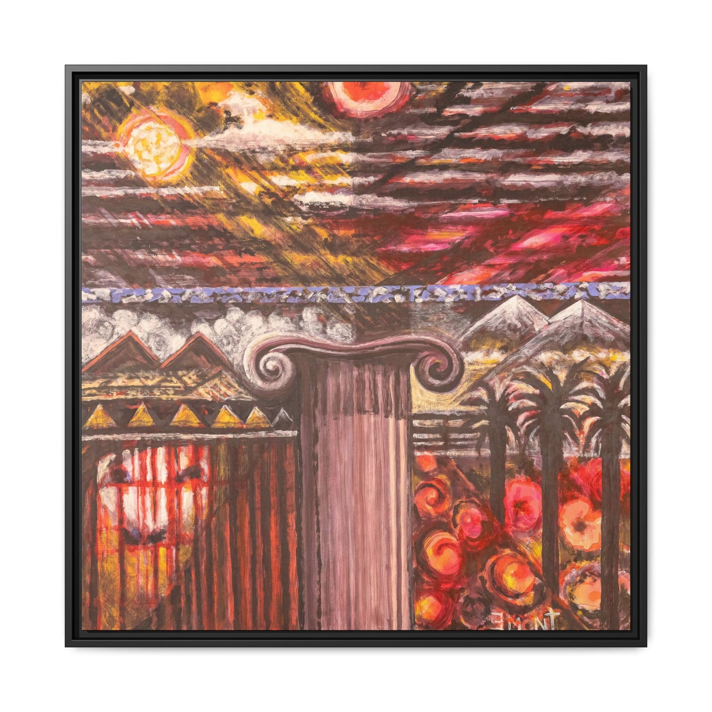 Large vibrant art for your walls