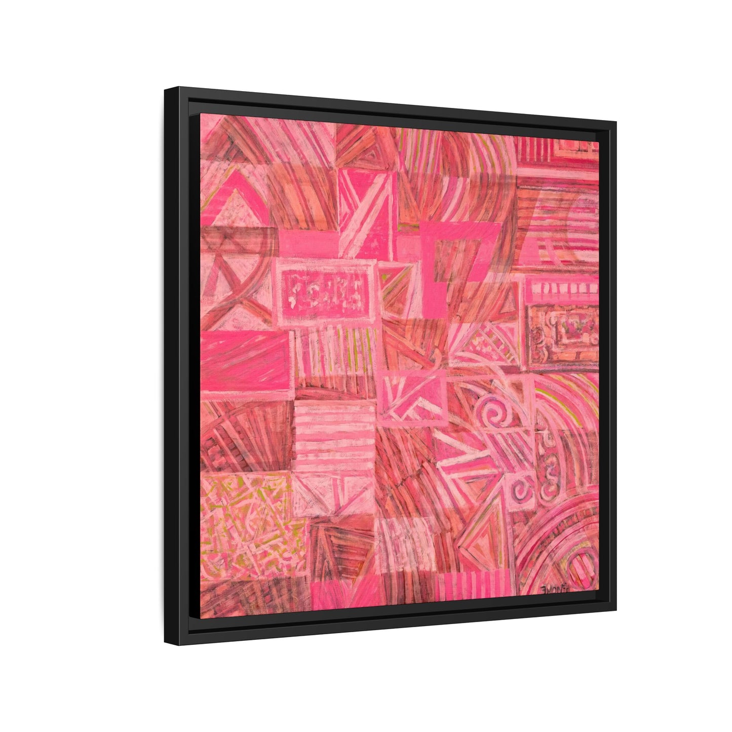 Large Abstract Print on Canvas