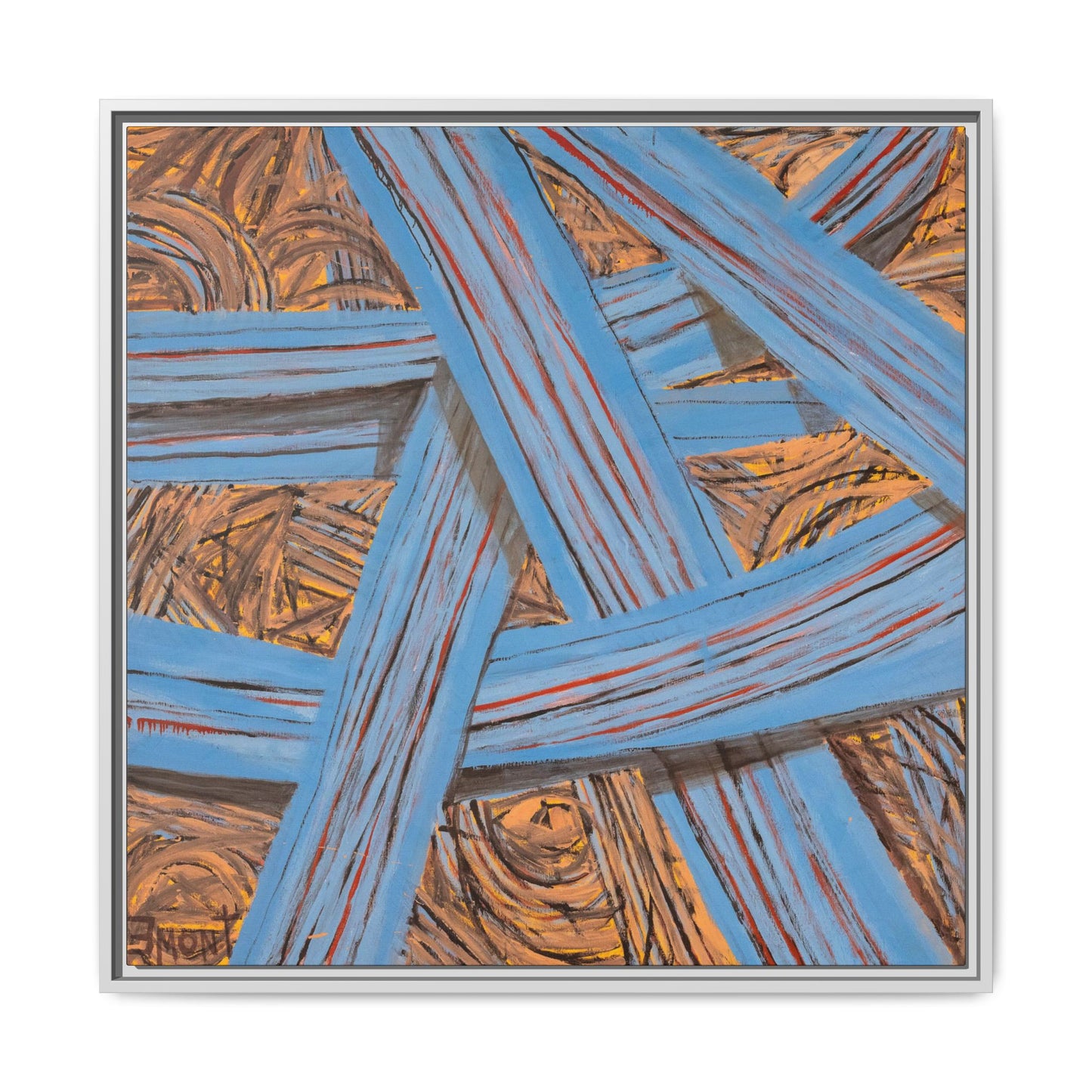 Abstract Wall Print on Canvas