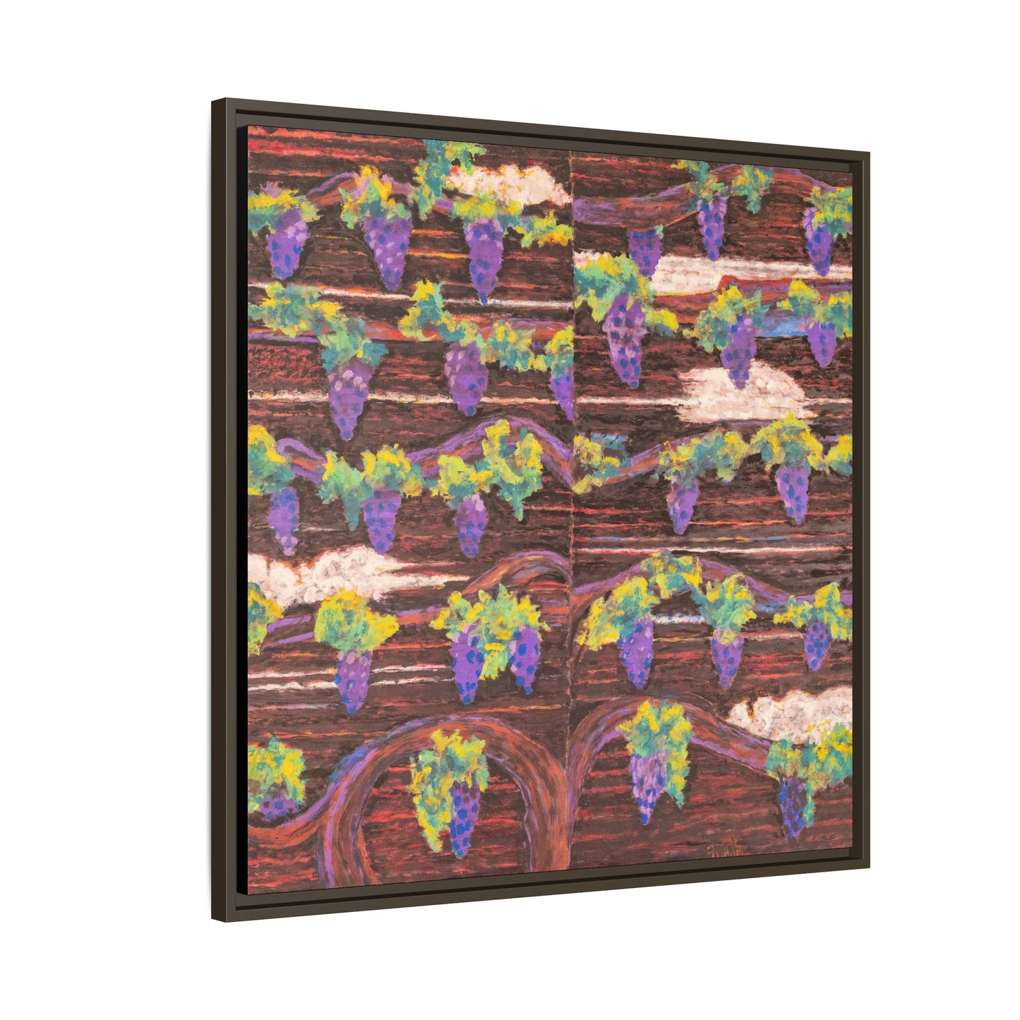 Wine Grapes Art Print