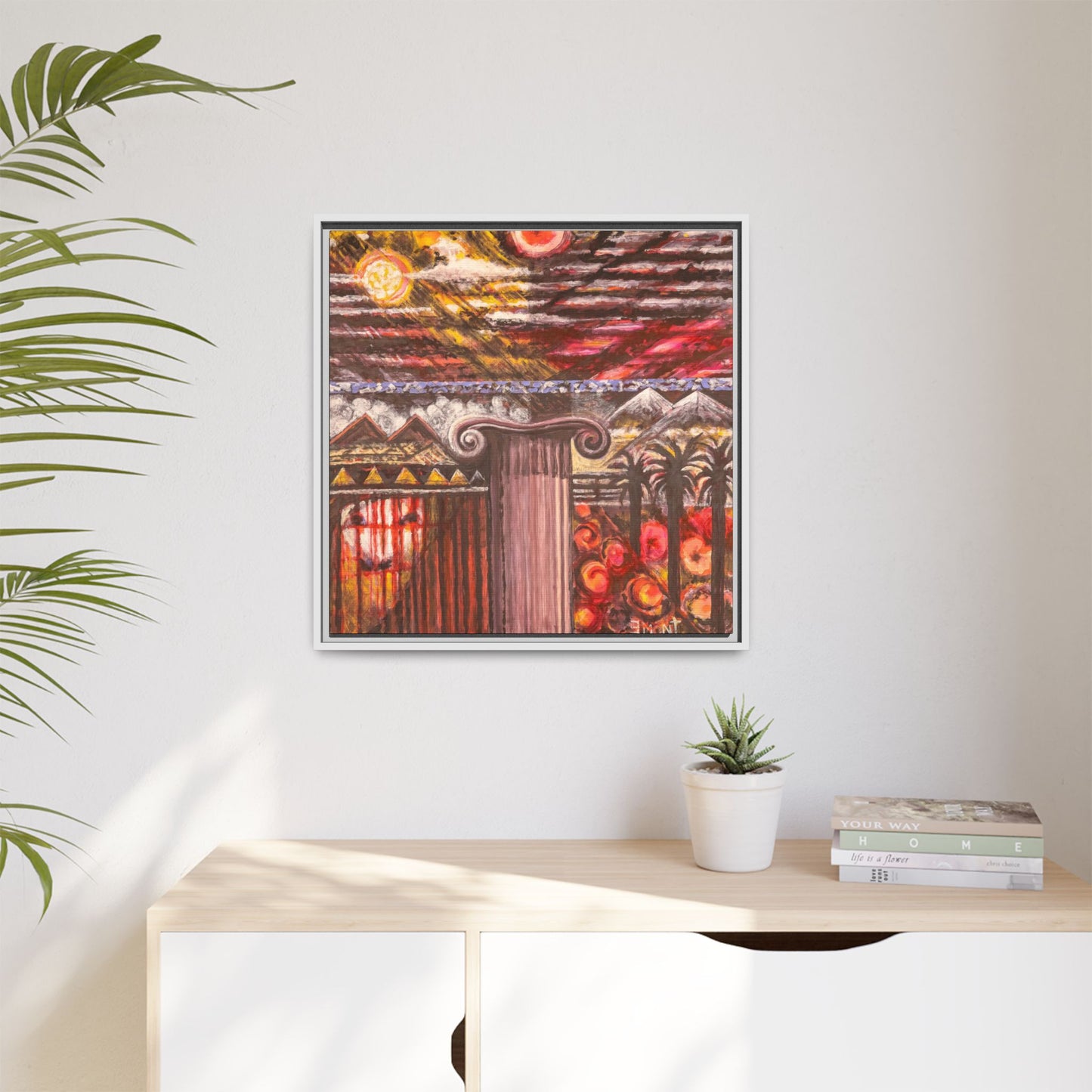Large vibrant art for your walls