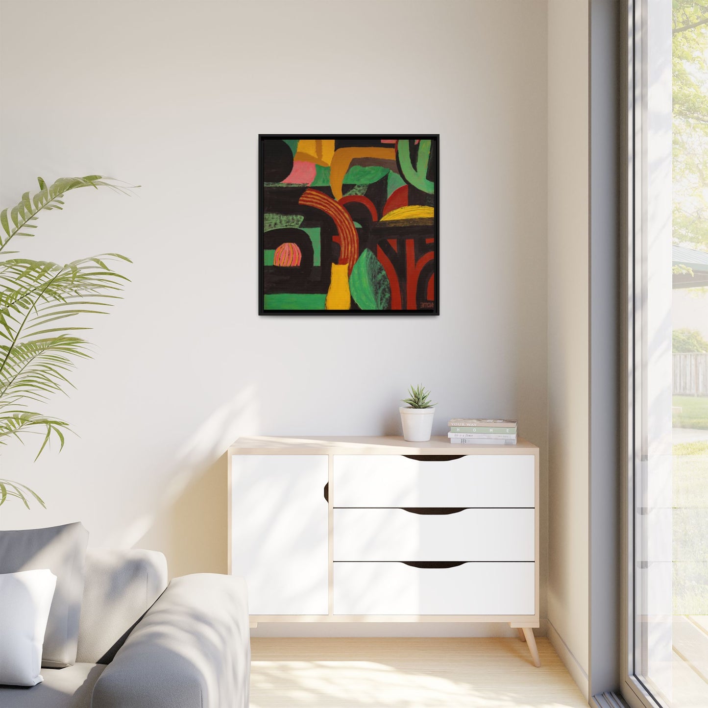 Modern painting Art Print