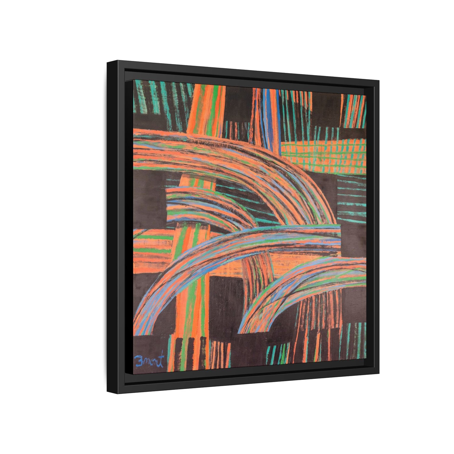 Colorful Abstract by Monte Dean