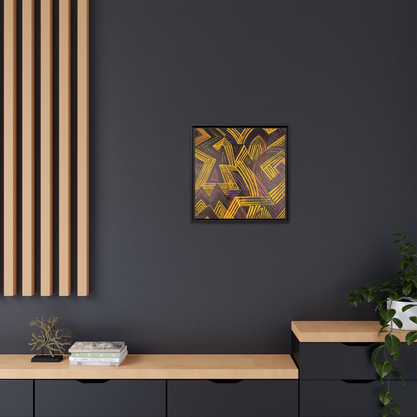 Abstract Wall Art Canvas Print