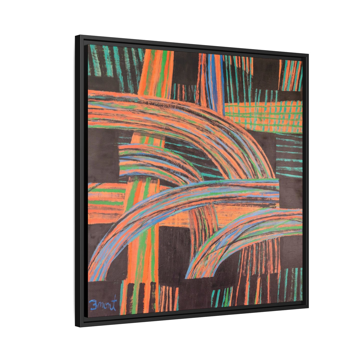 Colorful Abstract by Monte Dean