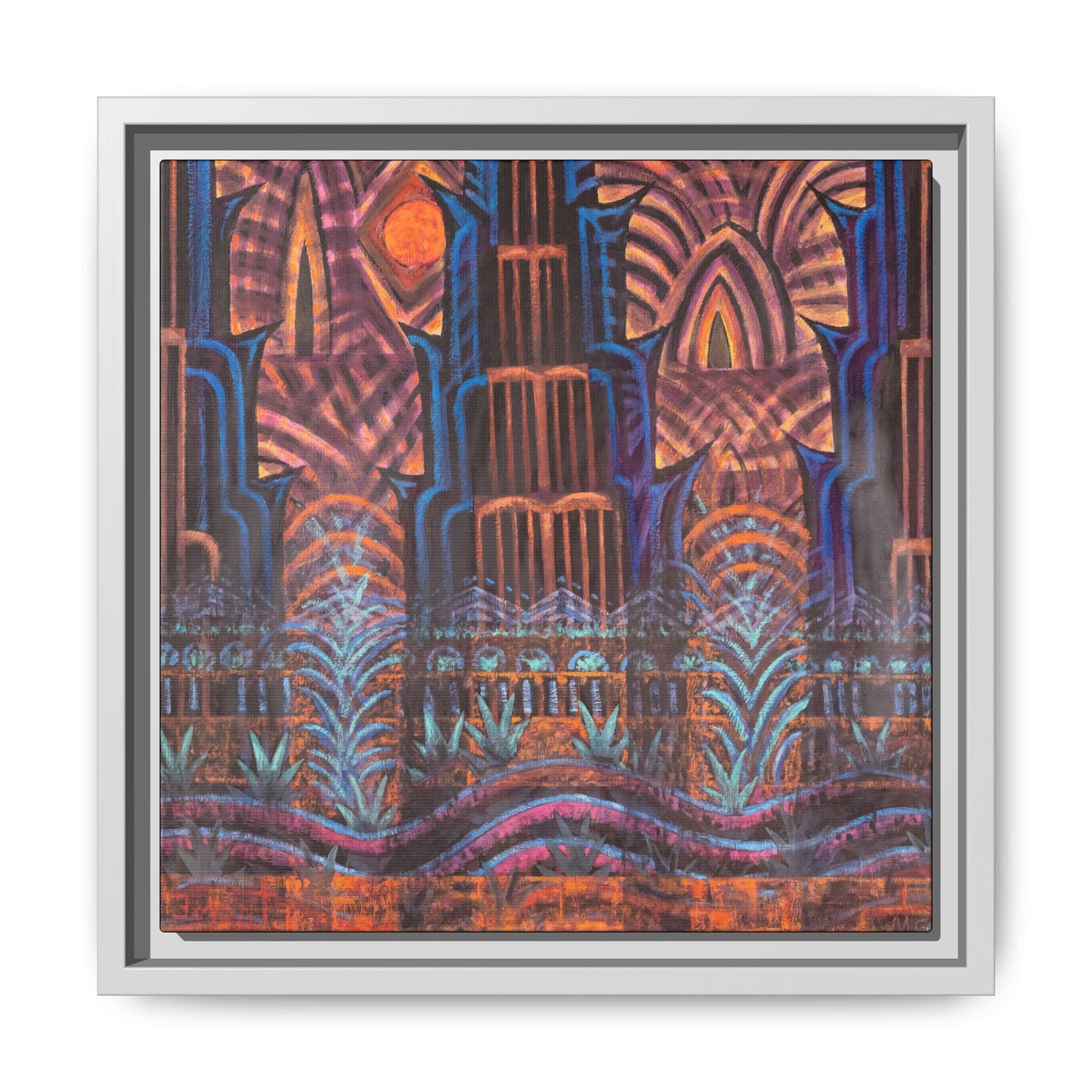 Vibrant Abstract Art