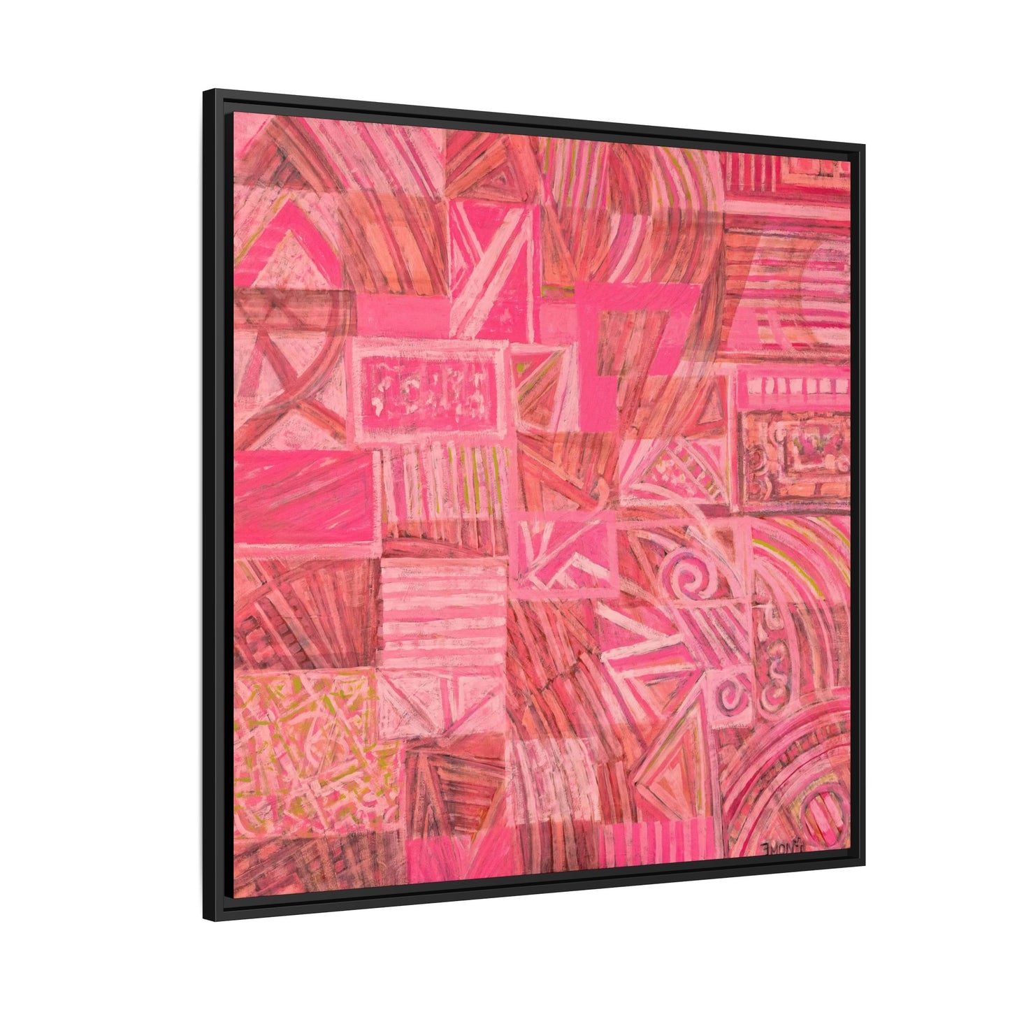 Large Abstract Print on Canvas