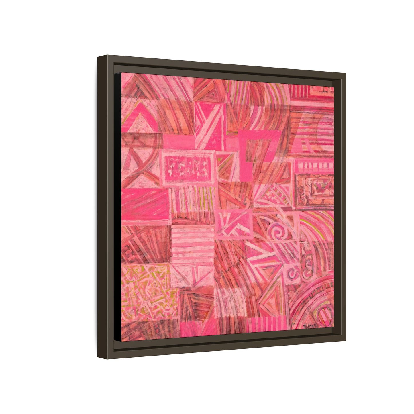 Large Abstract Print on Canvas