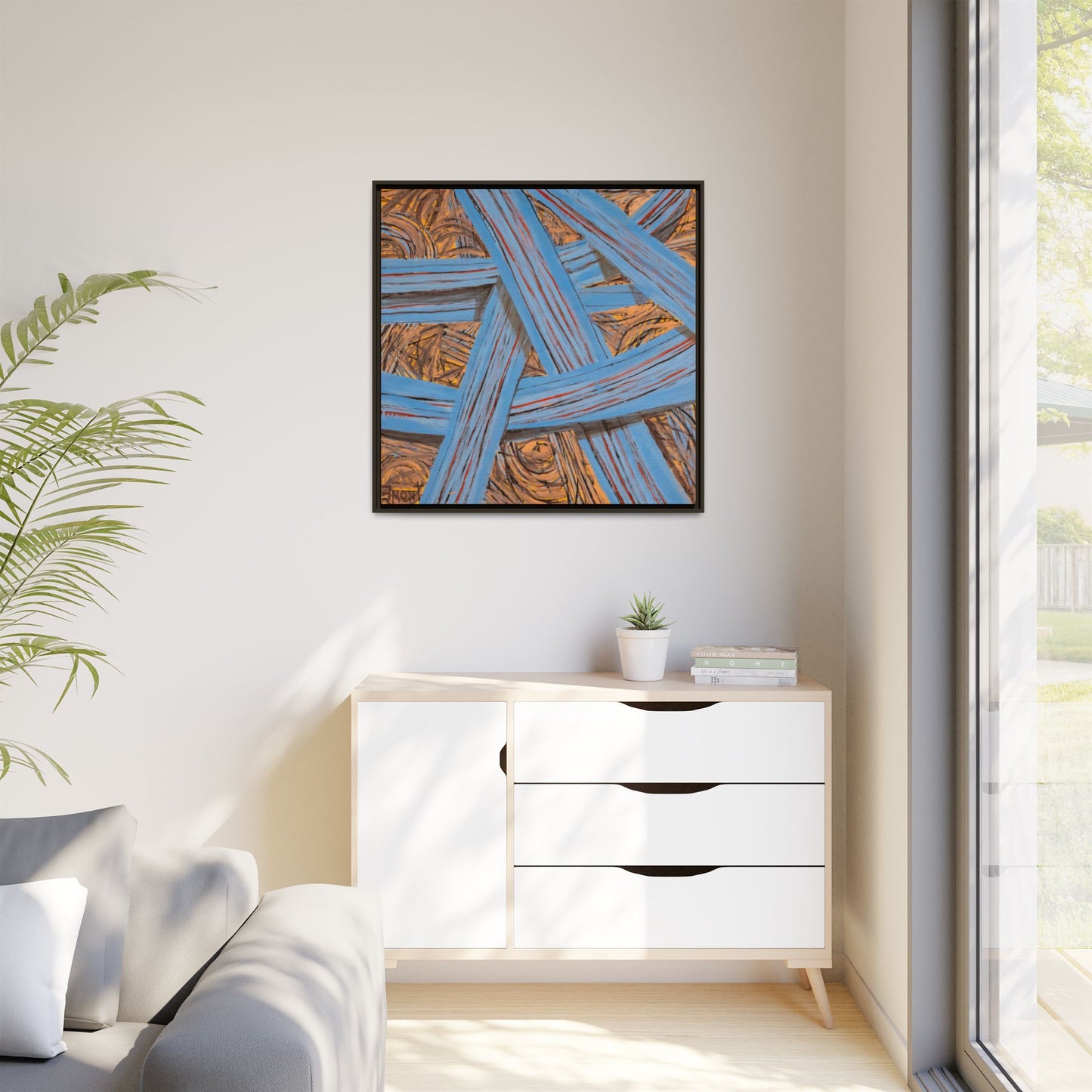 Abstract Wall Print on Canvas