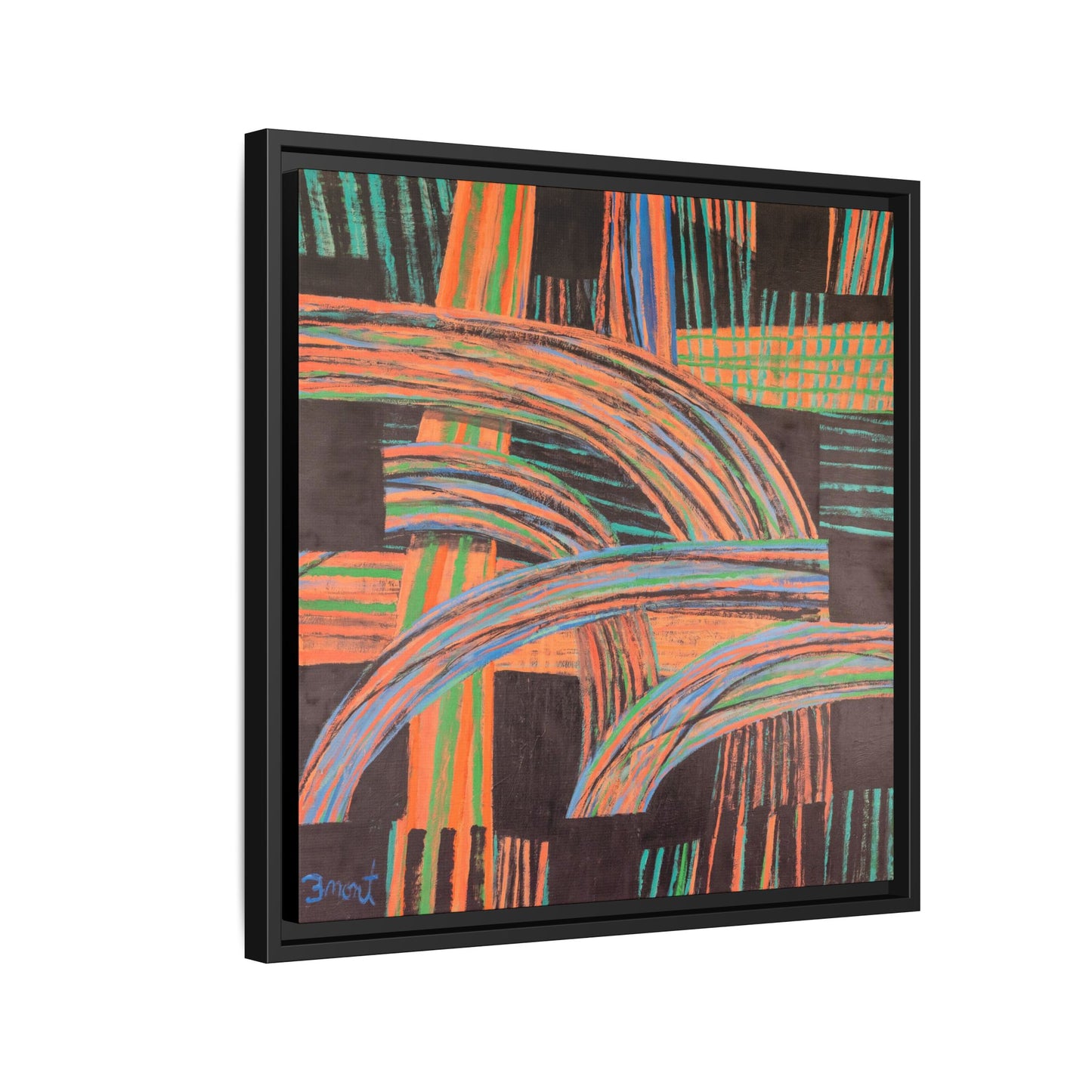 Colorful Abstract by Monte Dean