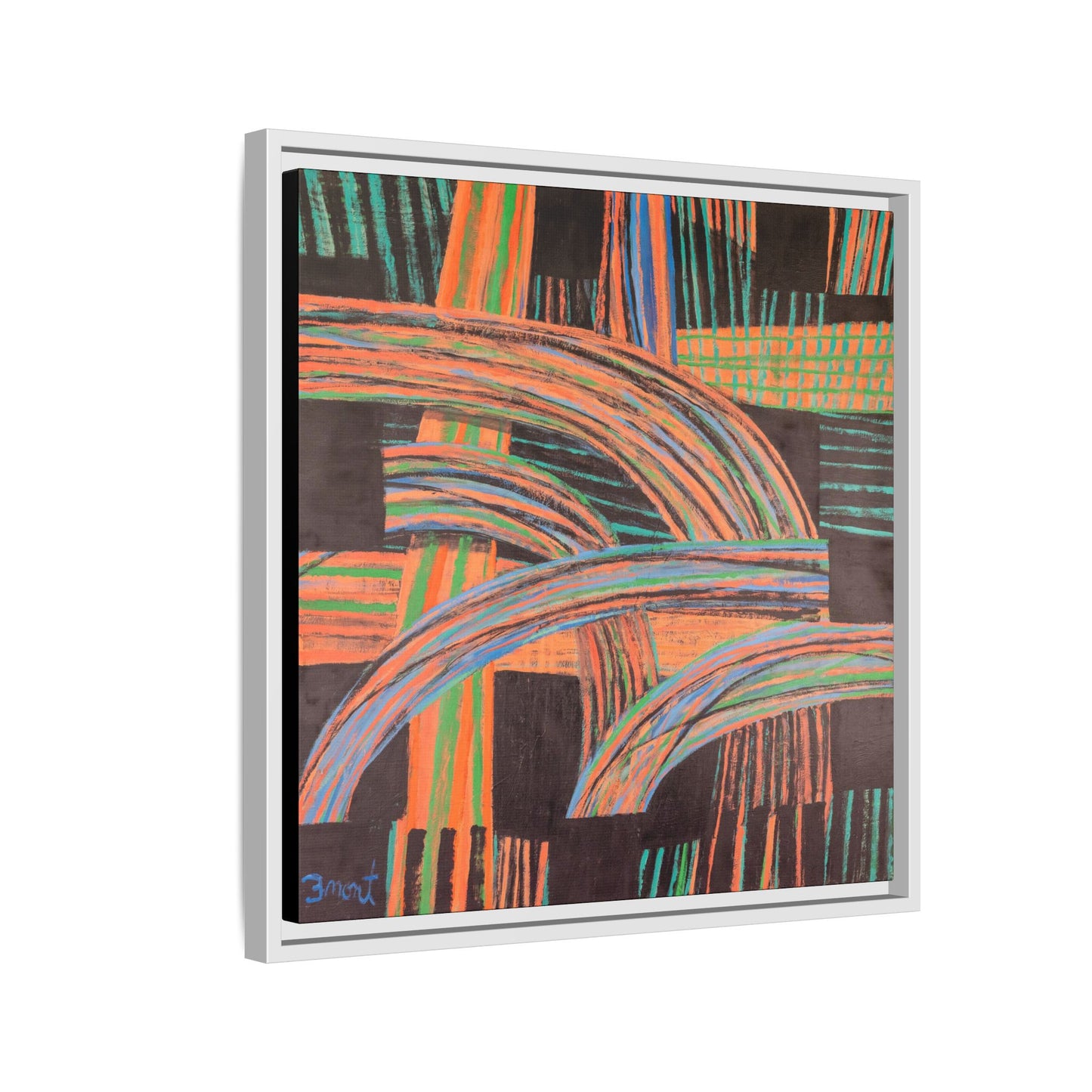 Colorful Abstract by Monte Dean