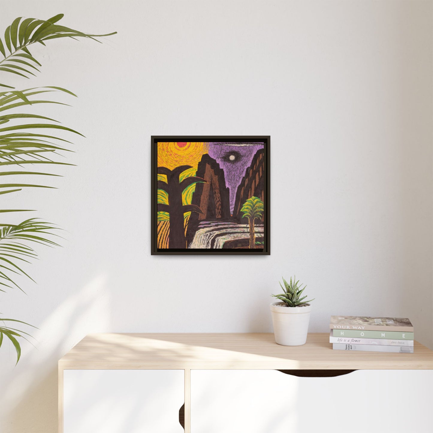 Abstract Landscape Print