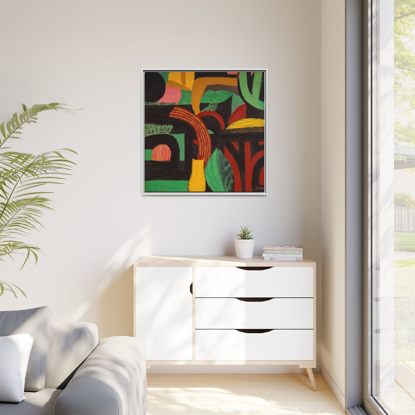 Modern painting Art Print