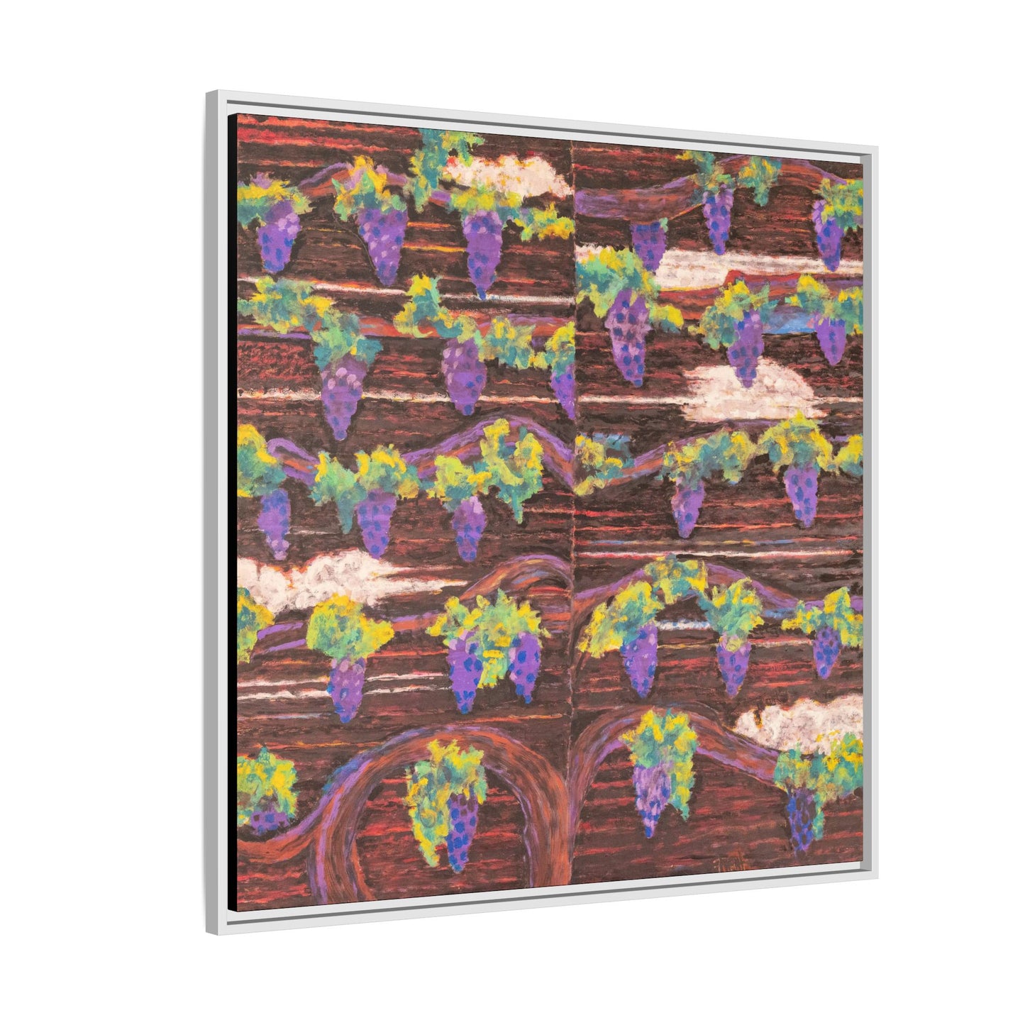 Wine Grapes Art Print