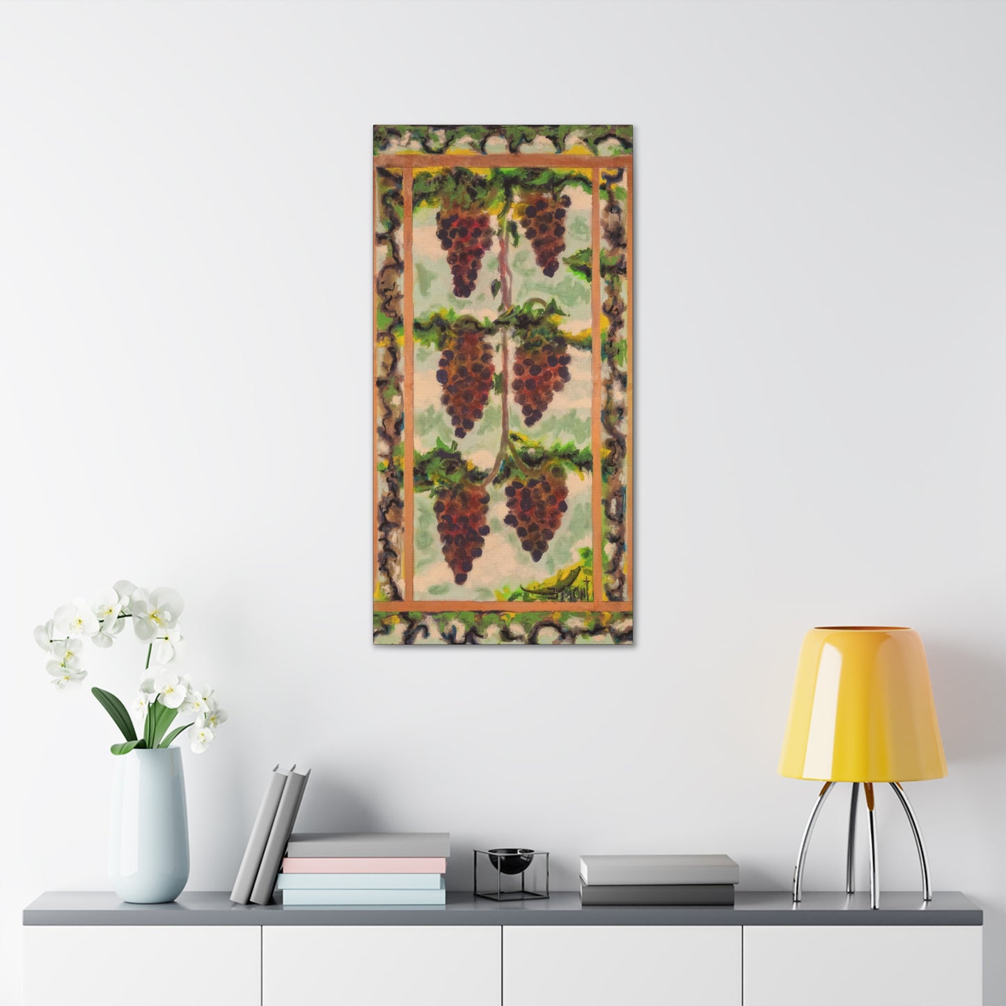 Classic Grapes Art Print