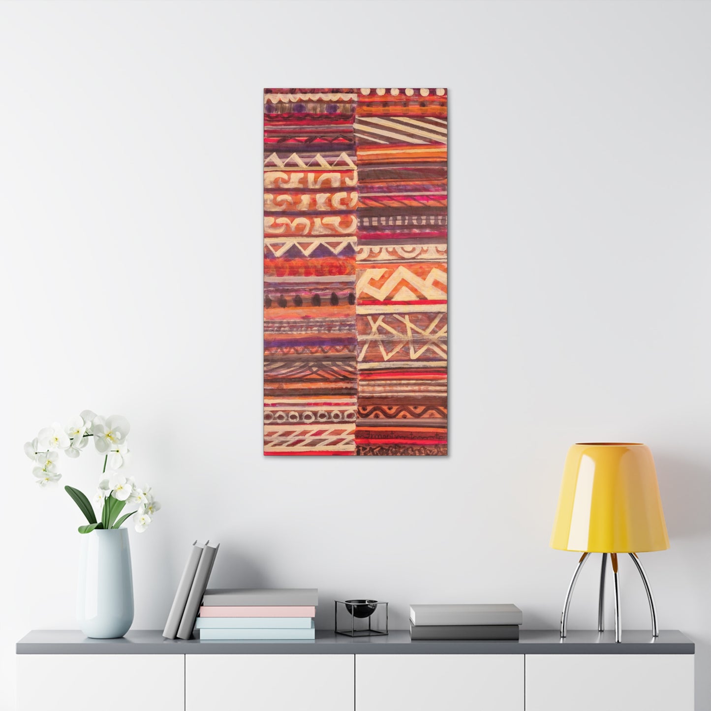 Abstact Vertical Print