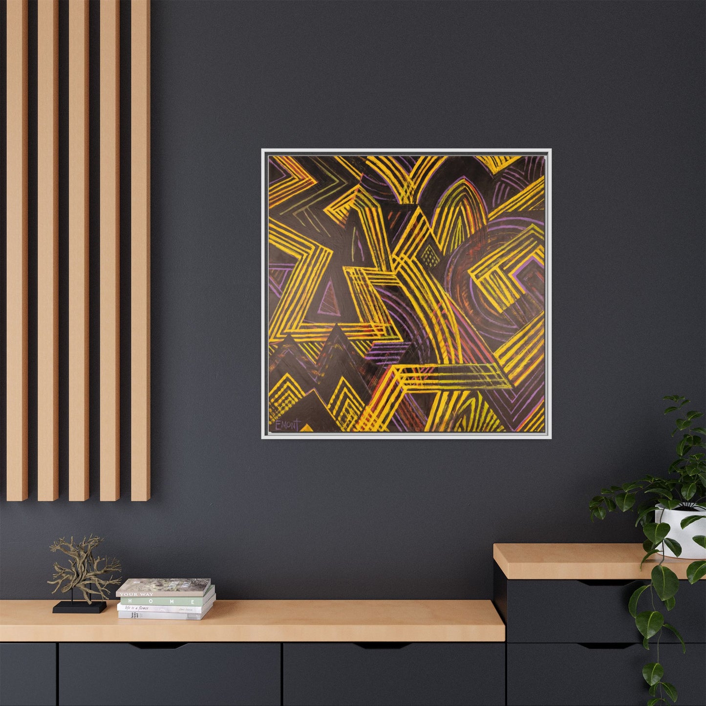 Abstract Wall Art Canvas Print