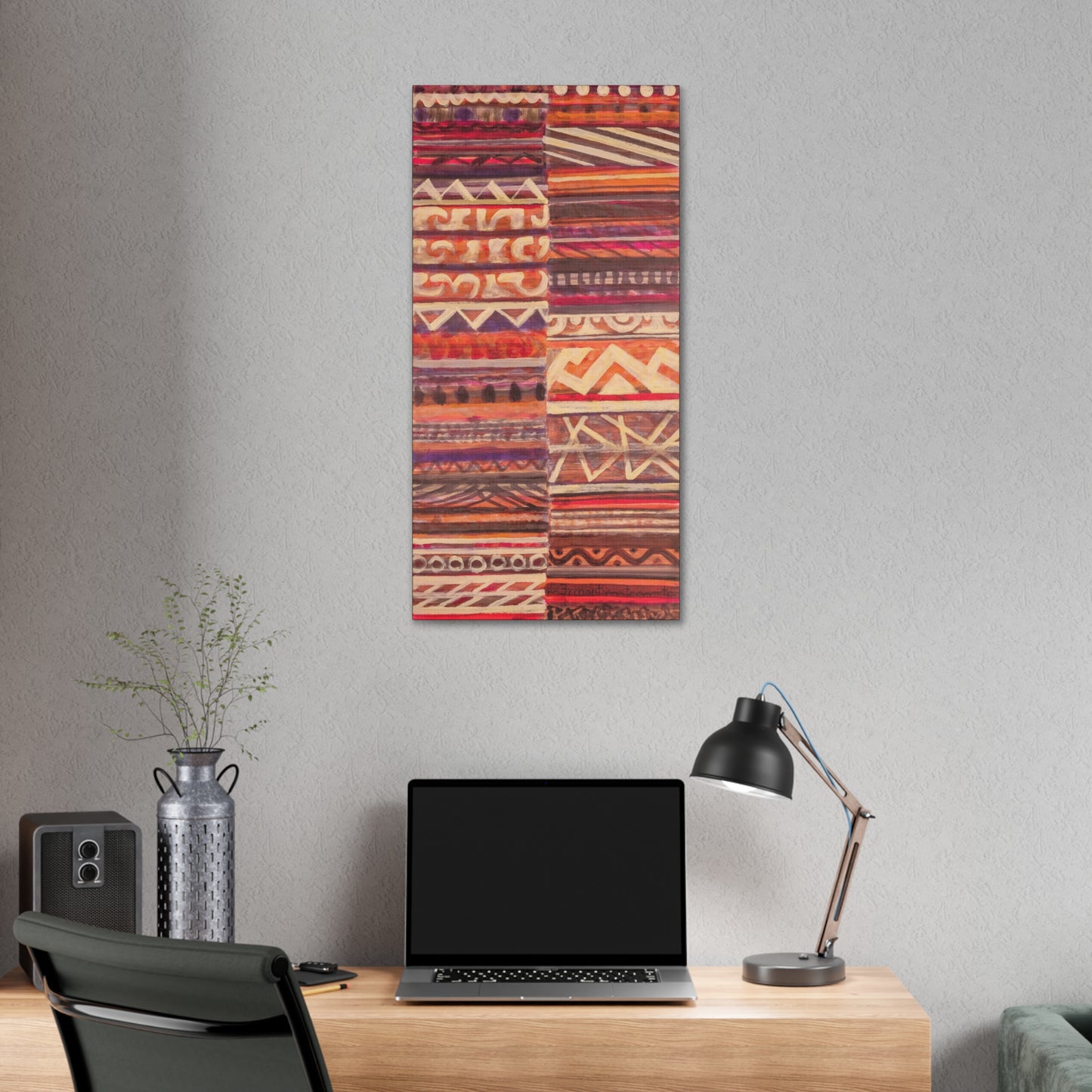 Abstact Vertical Print