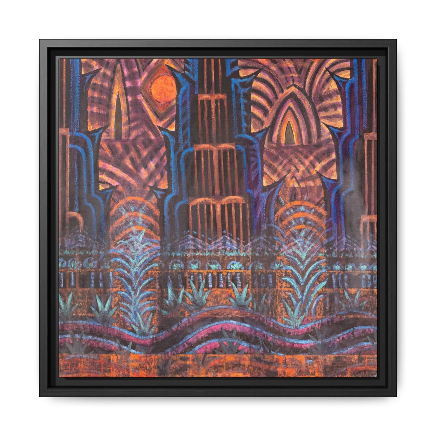 Vibrant Abstract Art