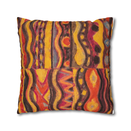 Original design Spun Polyester Square Pillowcase