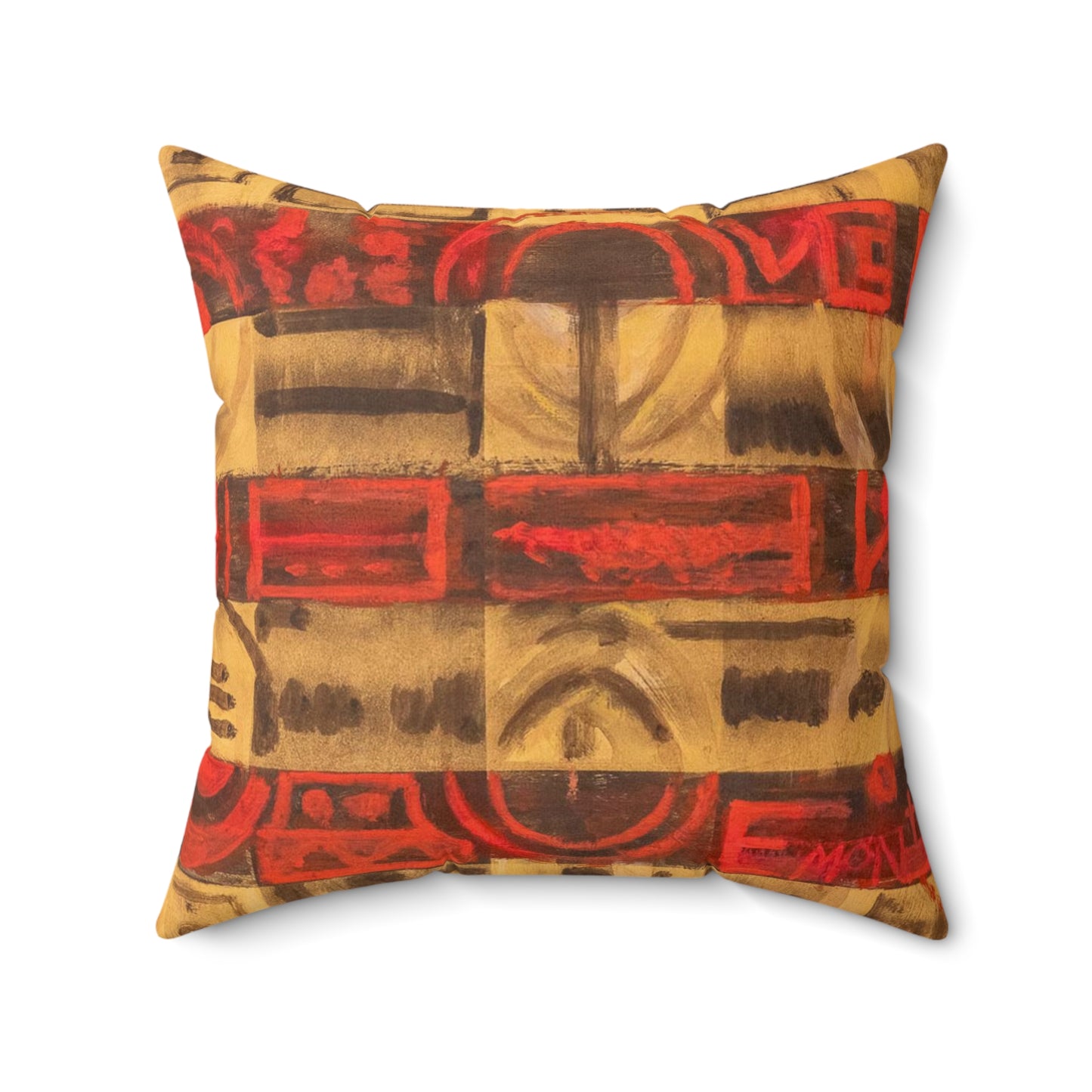 Spun Polyester Square Pillow