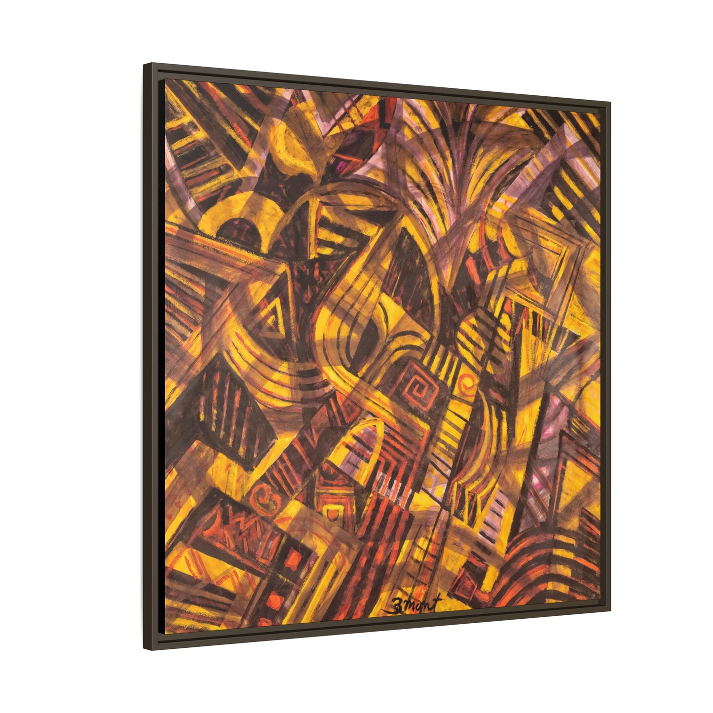 Bold Colorful Abstract Contemporary Art Print